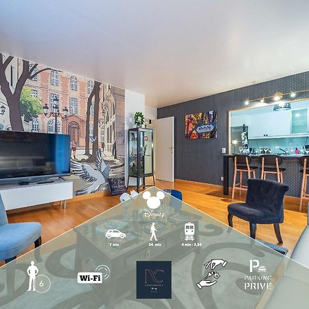 שסי *Disneyland-Paris*6Pers, Wi-Fi, Netflix, Parking מראה חיצוני תמונה
